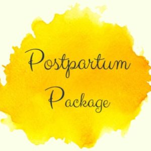 postnatal, postpartum package, postpartum